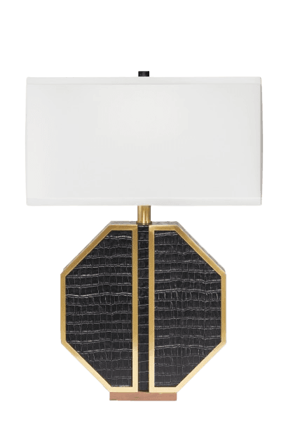 Perry Leather Desk Lamp